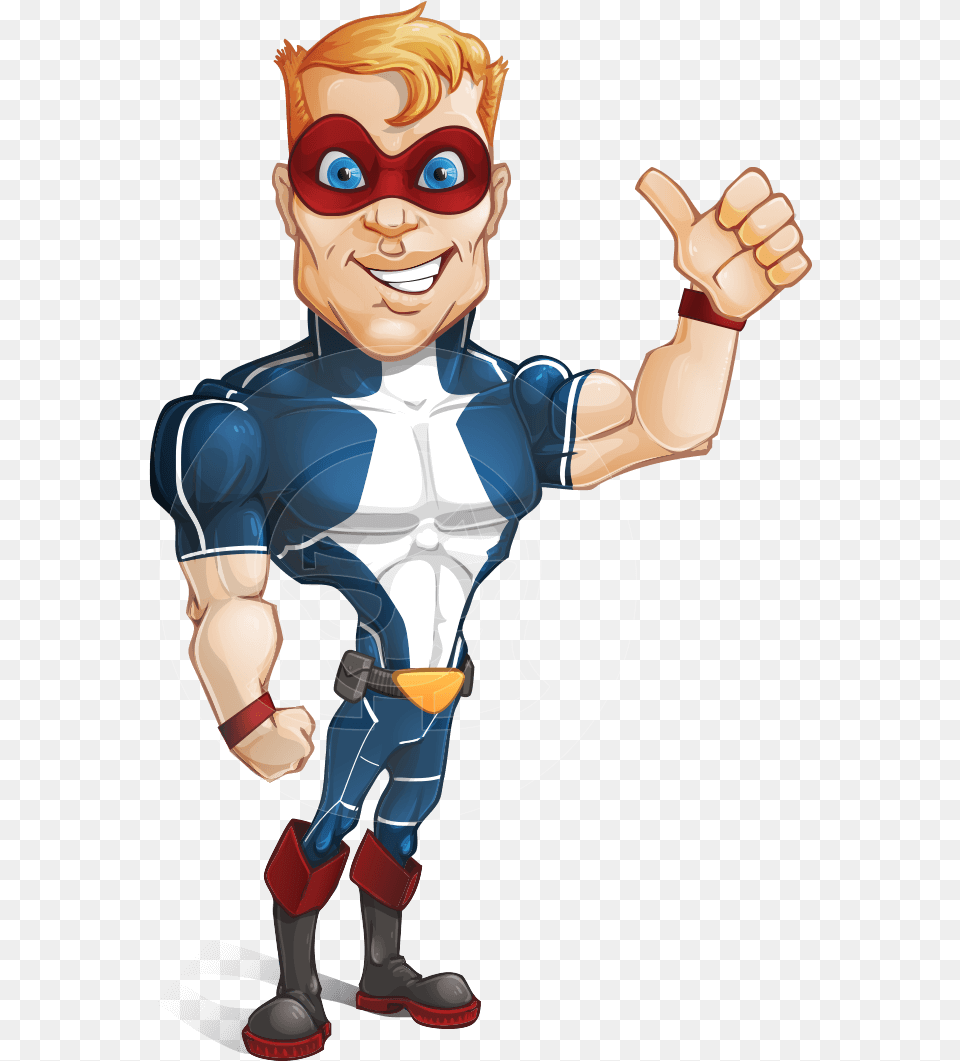 Super Hero Cartoon, Publication, Book, Comics, Person Free Png Download