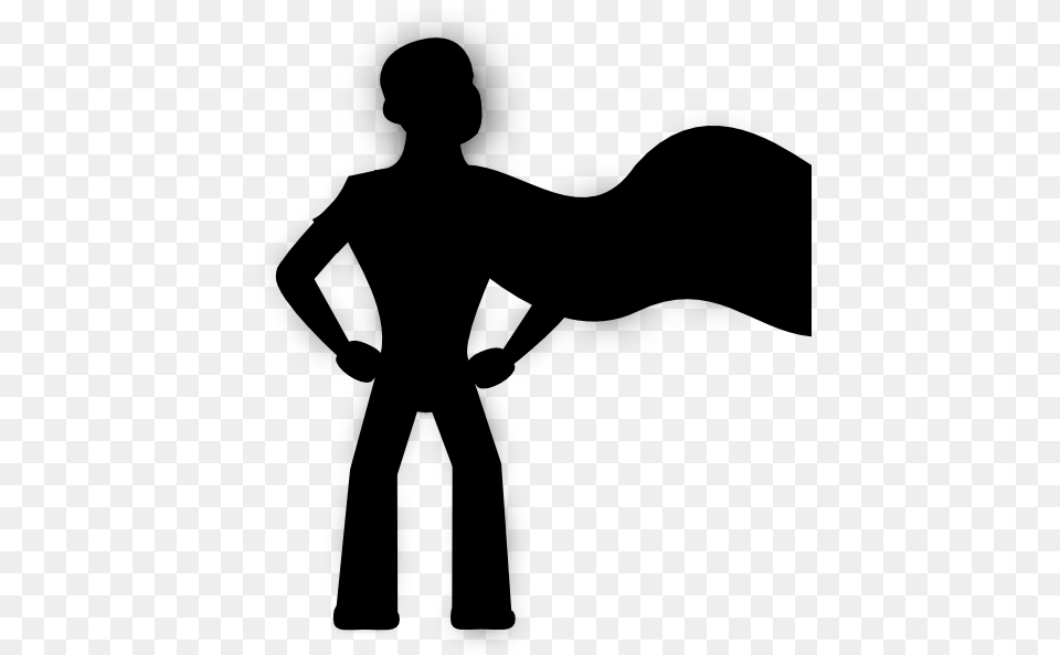 Super Hero Clipart, Silhouette, Stencil, Baby, Person Free Png Download
