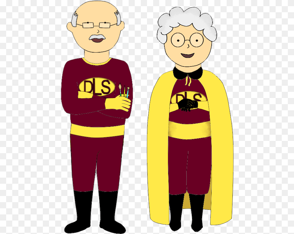 Super Hero Clothes The Grandparents Cartoon, Sleeve, Long Sleeve, Clothing, Person Free Png Download