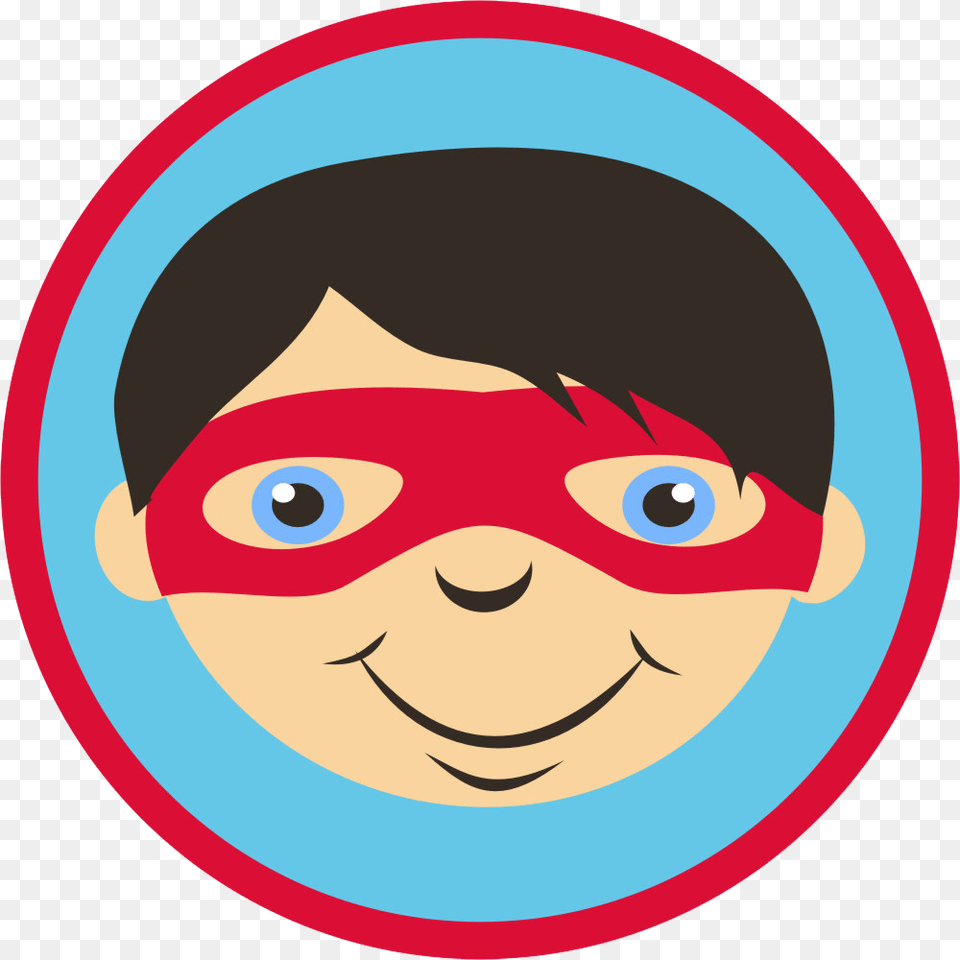 Super Hero Face Clipart, Photography, Head, Person, Baby Free Png Download