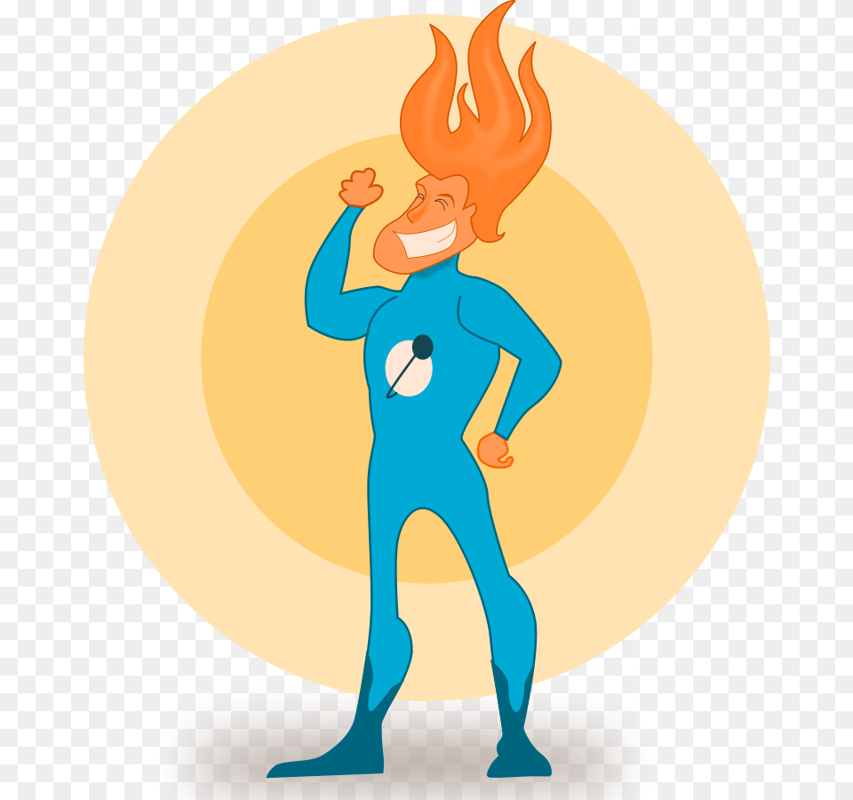 Super Hero Flame Clip Arts For Web, Light, Baby, Person, Face Png Image