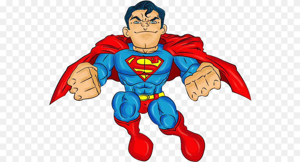 Super Hero Squad Superman, Cape, Clothing, Baby, Person Png