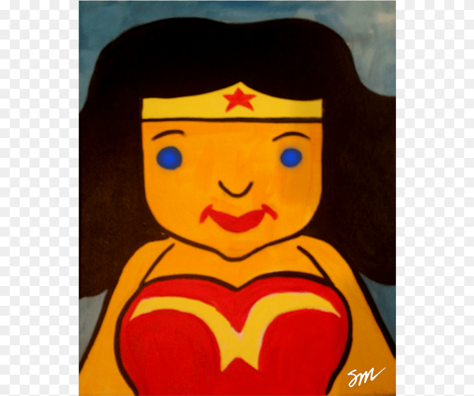 Super Hero Wonder Woman Cartoon, Baby, Person, Face, Head Png