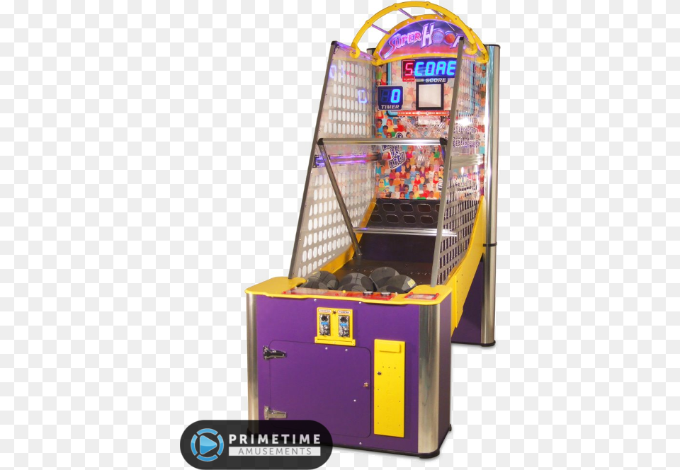 Super Hoops Basketball Machine By Benchmark Games Super Hoops Arcade Basketball, Arcade Game Machine, Game, Gas Pump, Pump Free Png Download