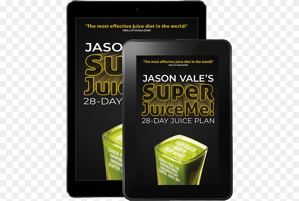 Super Juice Me 28 Day Juice Diet Book Cover, Computer, Electronics, Mobile Phone, Phone Free Transparent Png