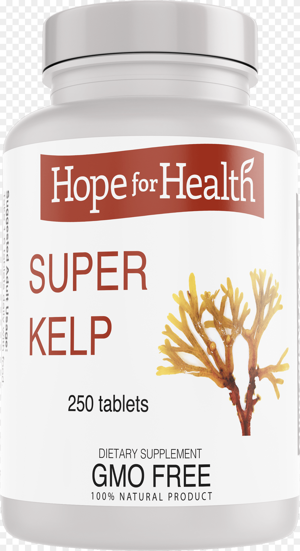 Super Kelp 250 Tablets Capsule, Herbal, Herbs, Plant, Jar Png Image