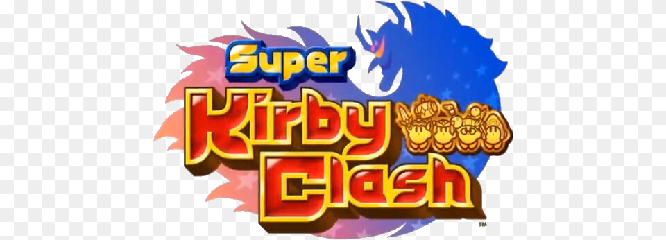 Super Kirby Clash Super Kirby Clash Logo, Food, Ketchup Free Png