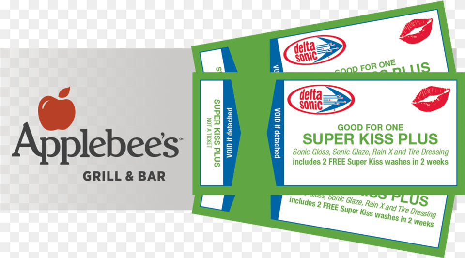 Super Kiss Plus Washes And Dinner At Applebees Applebees, Advertisement, Poster, Paper, Cosmetics Free Transparent Png
