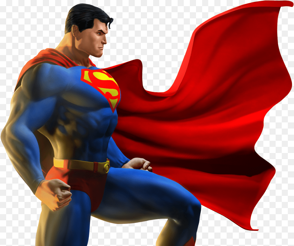 Super Man Image, Cape, Clothing, Adult, Female Free Png
