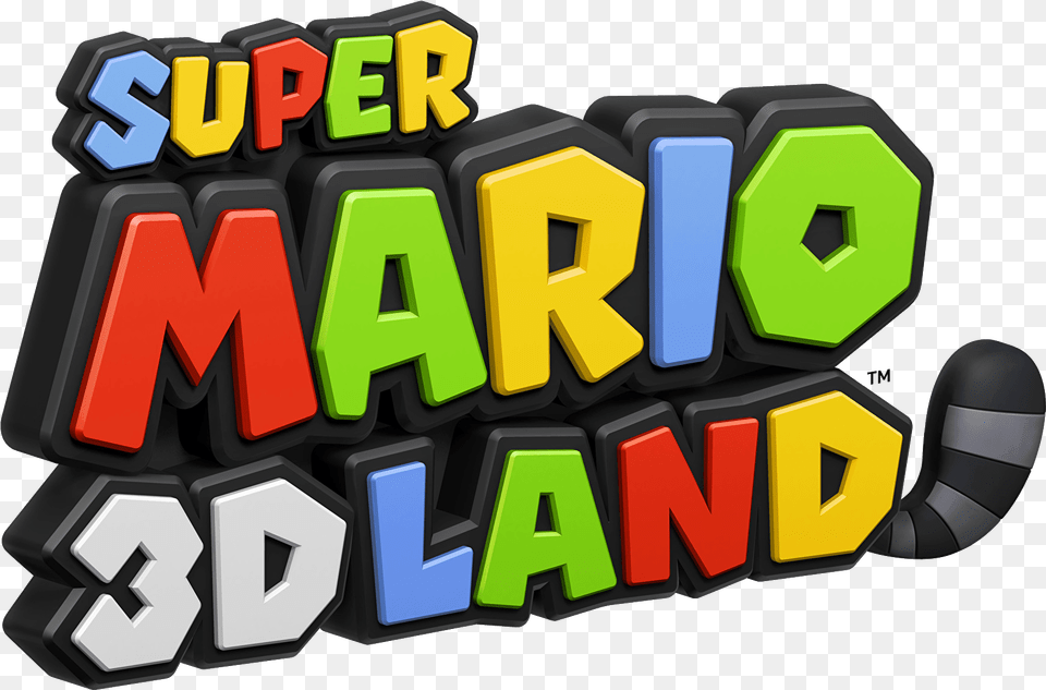 Super Mario 3d Land Logo, Text, Art, Dynamite, Weapon Png Image