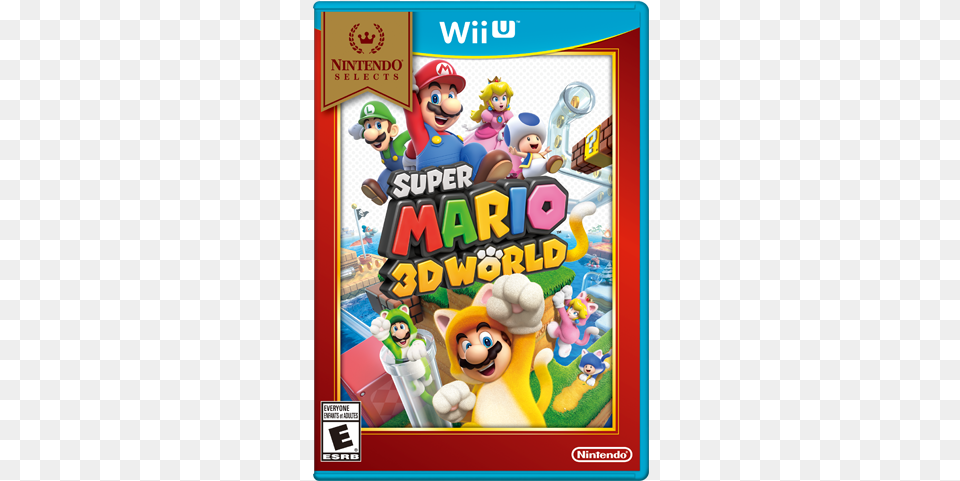 Super Mario 3d World Nintendo Selects, Game, Super Mario, Baby, Person Png