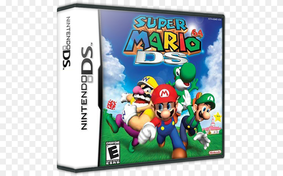 Super Mario 64 Ds Super Mario 64 Ds Esrb, Super Mario, Game, Person, Baby Png