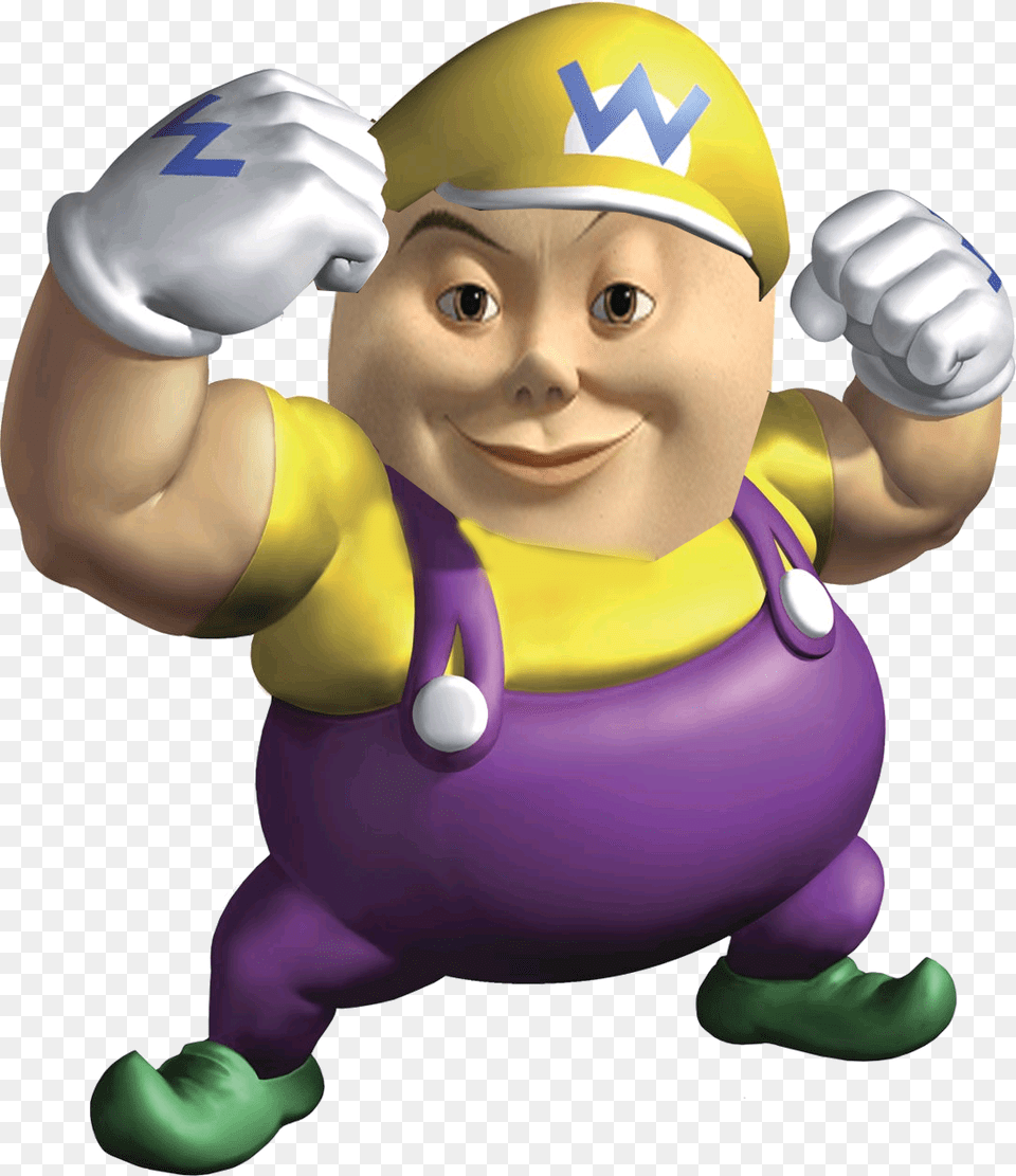 Super Mario 64 Ds Super Mario 64 Wario Land Mario Party Top 100 Wario, Baby, Person, Face, Head Free Transparent Png