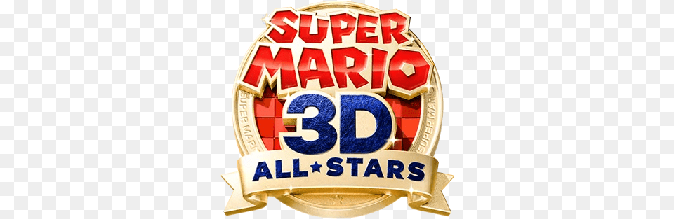 Super Mario 64 Sunshine And Galaxy Super Mario 3d All Stars Logo, Badge, Symbol Free Transparent Png