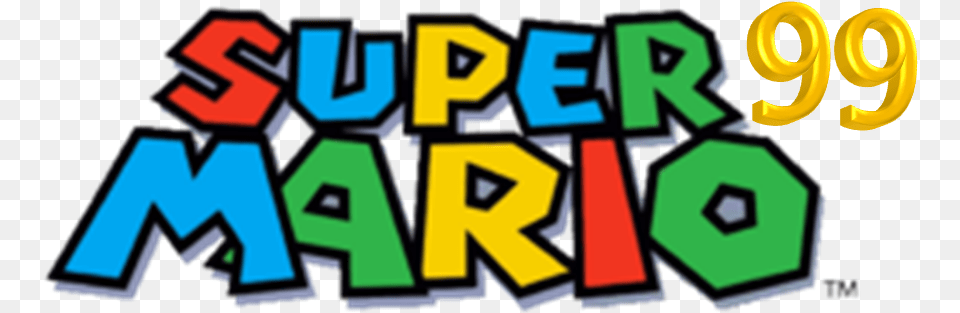 Super Mario 99 Logo, Art, Scoreboard, Text Png Image