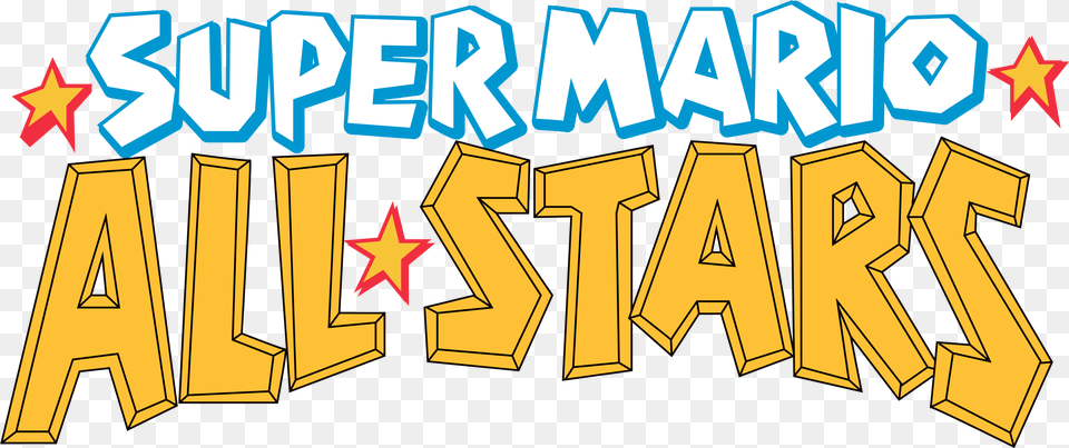 Super Mario All Stars Details Launchbox Games Database Super Mario All Stars Logo, Text, Scoreboard Png