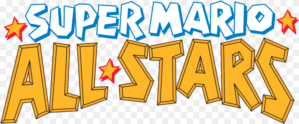 Super Mario All Stars Snes Supermario4ever Blog Super Mario All Stars Logo, Text, Scoreboard Free Png