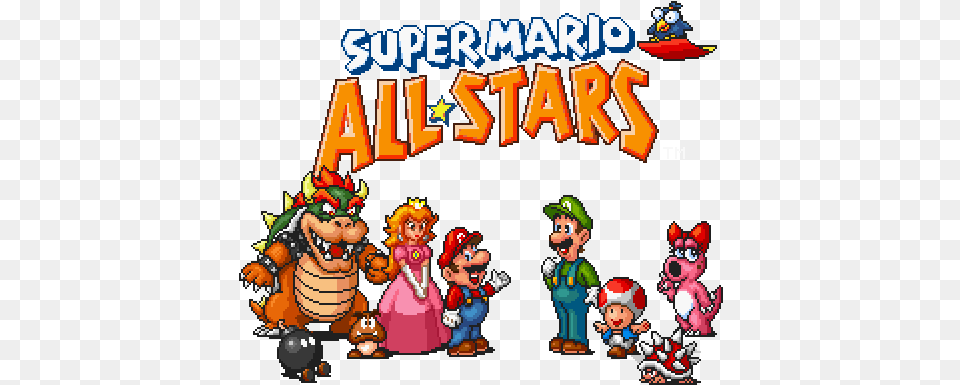 Super Mario All Super Mario All Stars Gif, Person, Boy, Child, Male Free Png
