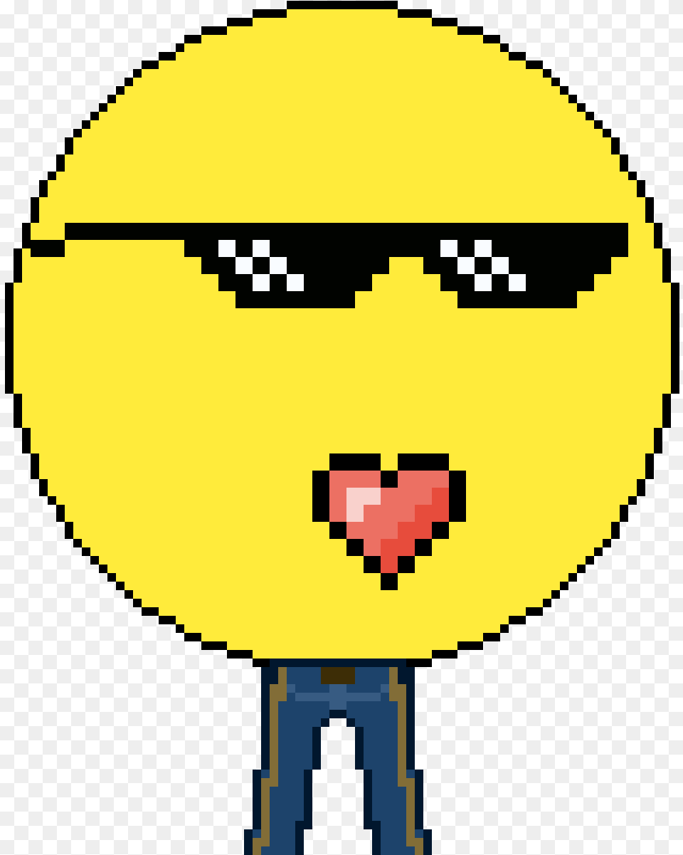 Super Mario Big Boo Thug Life Emoji Png Image