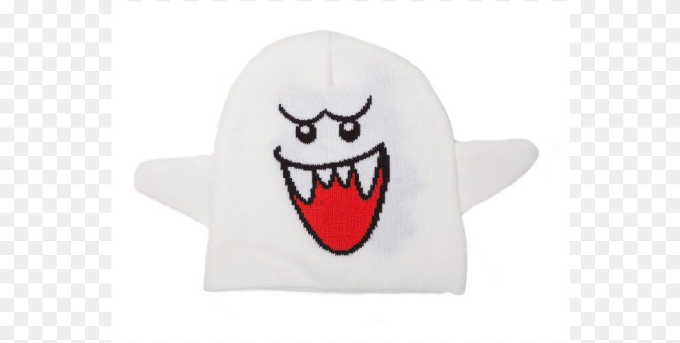 Super Mario Boo Beanie Super Mario Bros Boo Ghost Beanie, Cap, Clothing, Hat, Baseball Cap Free Png