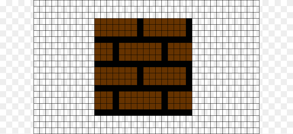 Super Mario Brick Pixel Art Grid, Architecture, Building, City Free Png Download