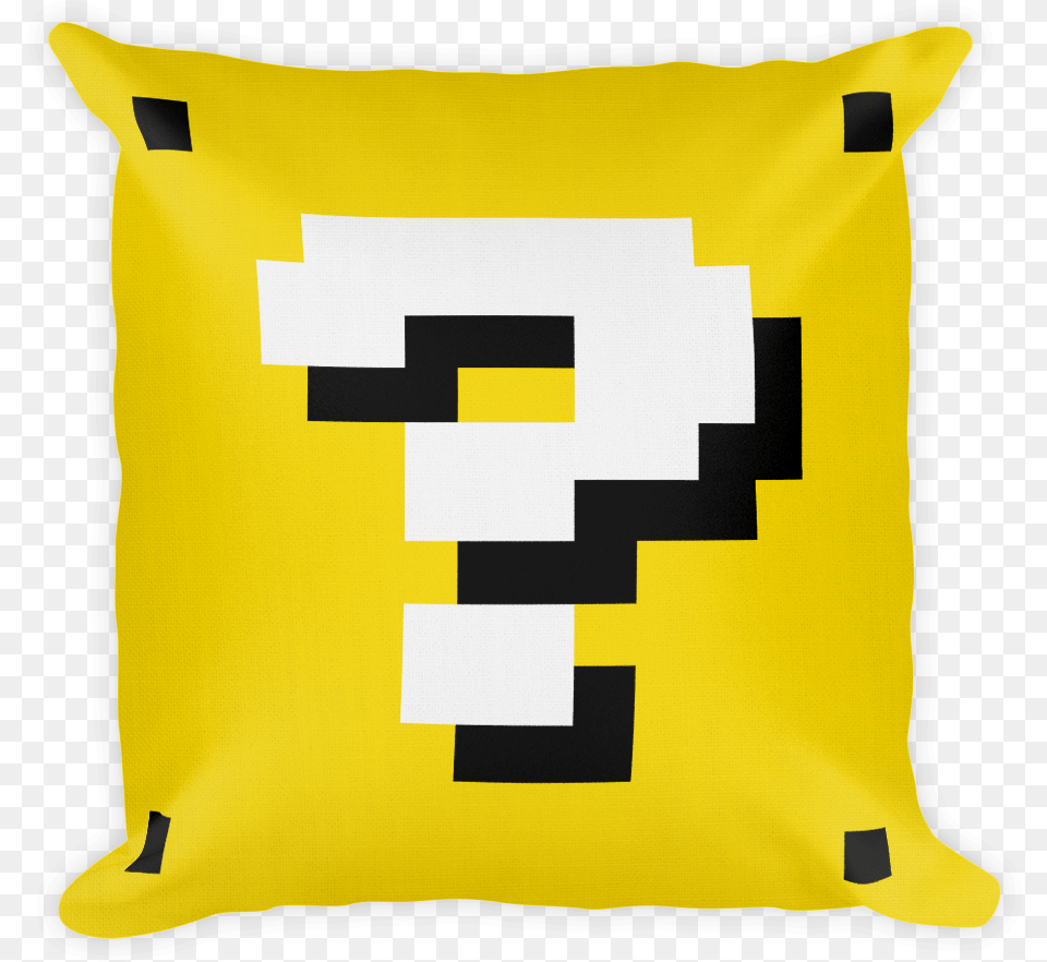 Super Mario Bros 3 Block Template Minecraft Pixel Art, Cushion, Home Decor, Pillow, First Aid Png Image