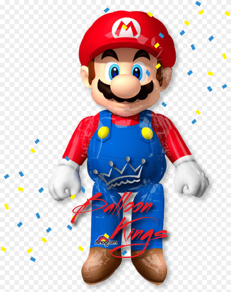 Super Mario Bros Airwalker Super Mario, Baby, Person, Face, Head Free Png Download