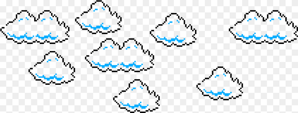 Super Mario Bros Cloud Sprites Super Mario Clouds, Electronics, Hardware, Pattern, Outdoors Png Image