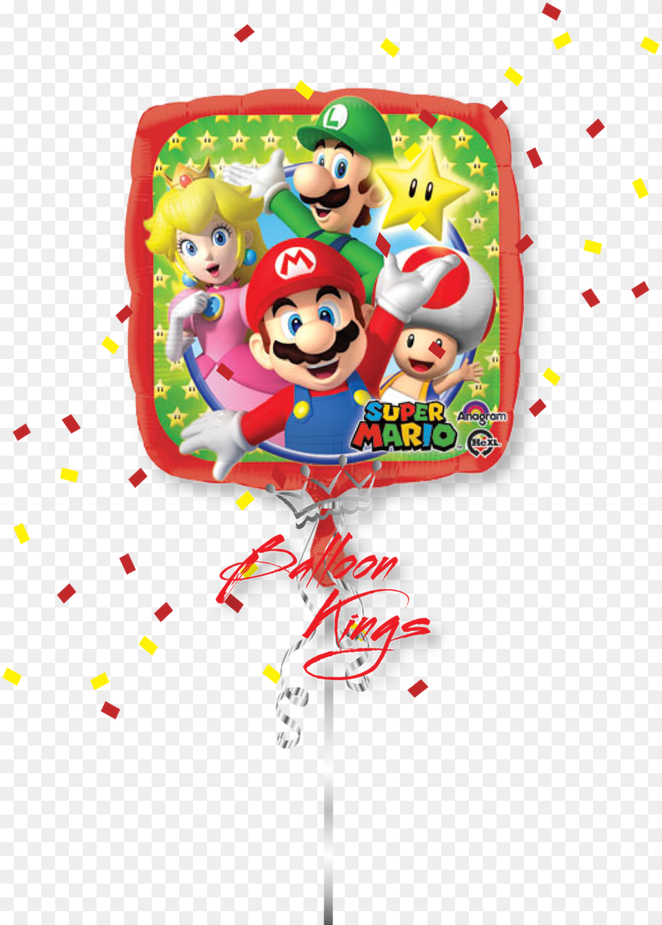 Super Mario Bros Group Mario Bros And Friends, Baby, Person, Food, Sweets Free Png