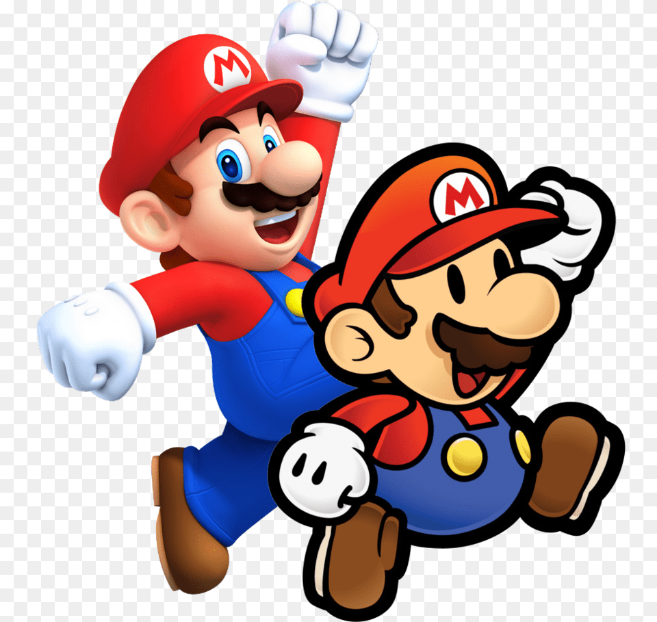 Super Mario Bros Hd Paper Mario, Game, Super Mario, Baby, Face Free Transparent Png