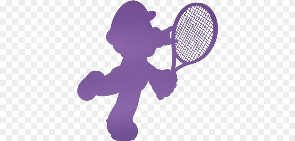 Super Mario Bros Hd Transparent Image Mario Tennis Open Artwork, Racket, Sport, Tennis Racket, Silhouette Png