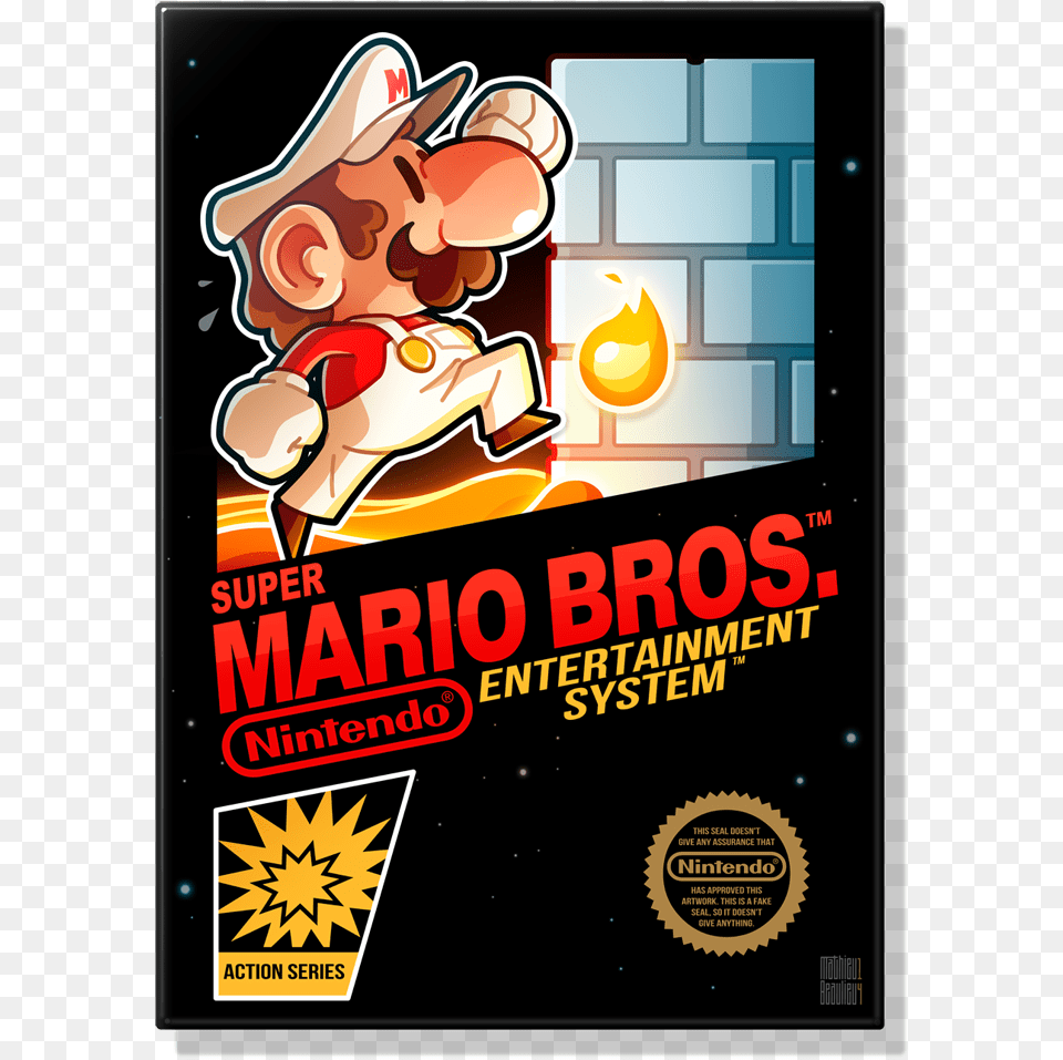 Super Mario Bros Nes Box Art, Advertisement, Poster, Baby, Person Free Transparent Png