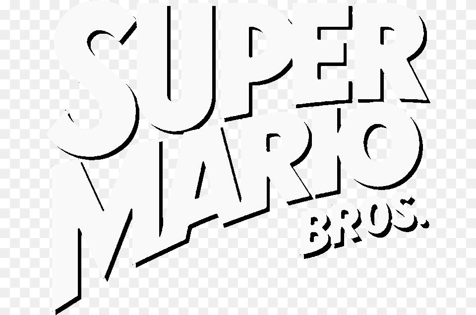 Super Mario Bros Poster, Text, Person Free Png Download