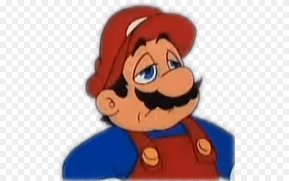 Super Mario Bros Super Show Transparent, Baby, Person, Face, Head Png