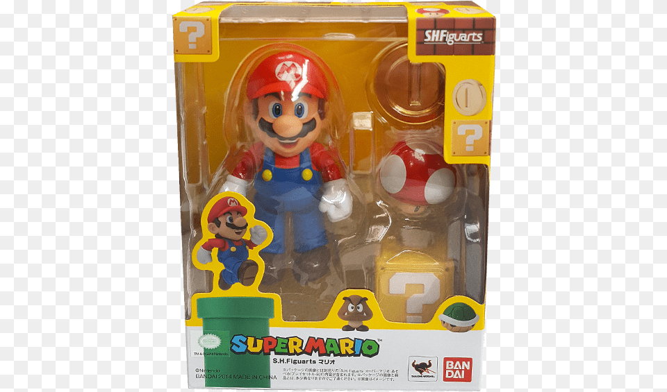 Super Mario Brothers Bandai Tamashii Nations Sh Figuarts Luigi Ampquotsuper, Baby, Person, Toy Free Png