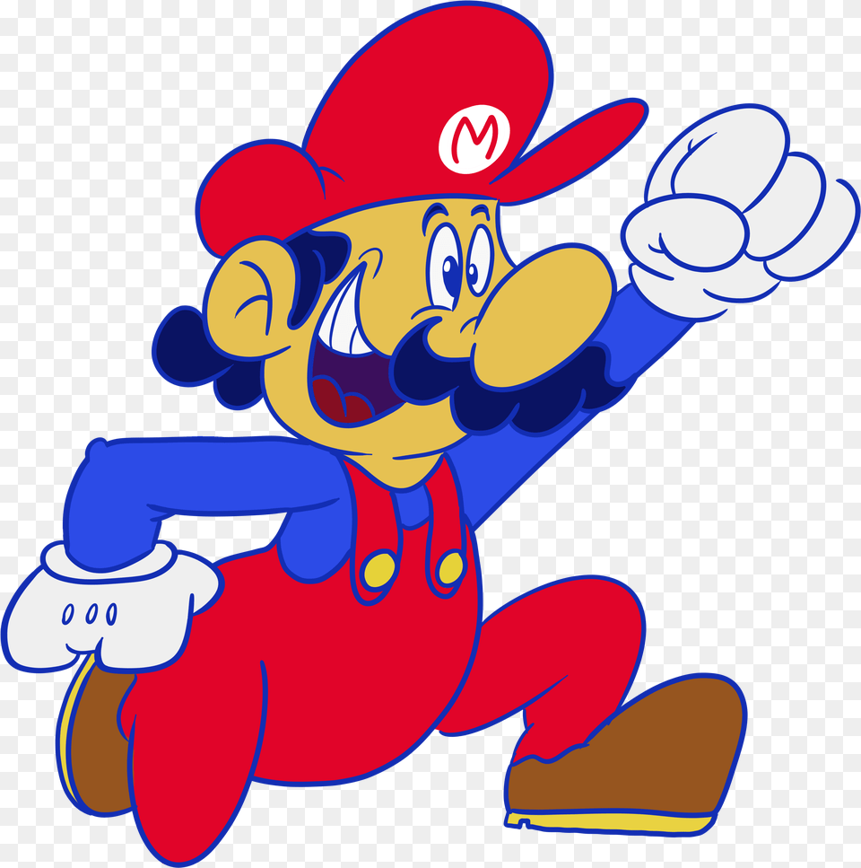 Super Mario Cartoon, Baby, Person Png Image