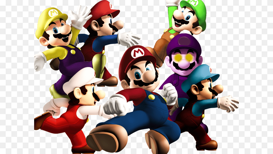 Super Mario Cosmic Clone Download Mario Bros Nintendo Wii, Game, Super Mario, Baby, Person Png