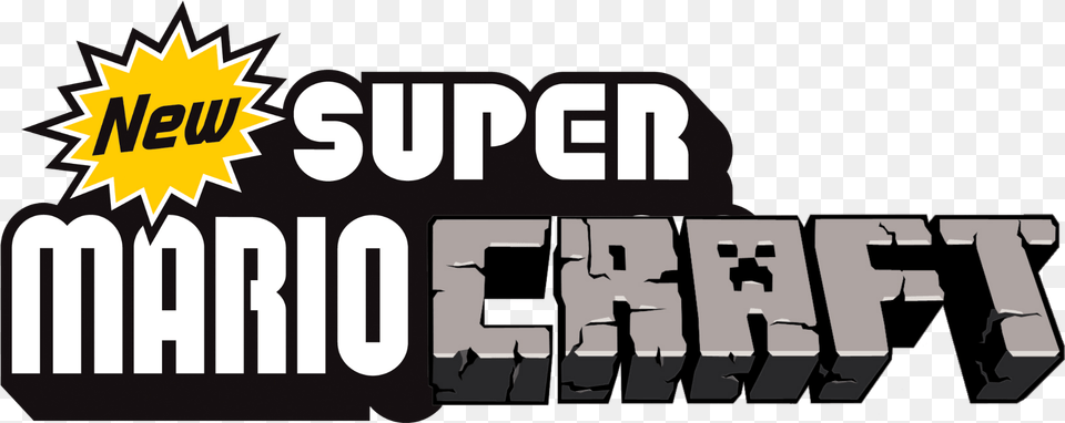 Super Mario Craft Logo, People, Person, Text, Scoreboard Free Transparent Png