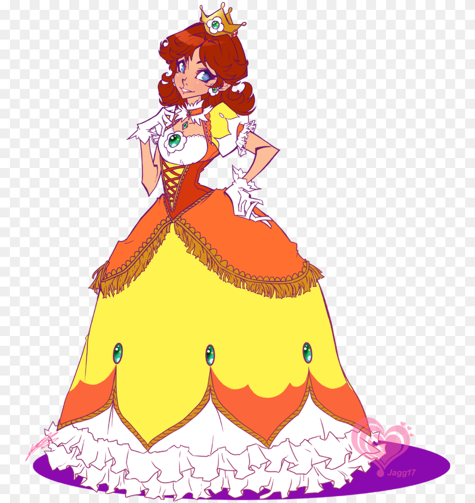 Super Mario Daisy Desert Princess, Adult, Wedding, Person, Gown Png Image
