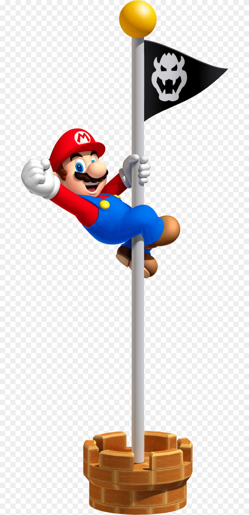 Super Mario Flagpole, Baby, Person, Game, Super Mario Free Transparent Png