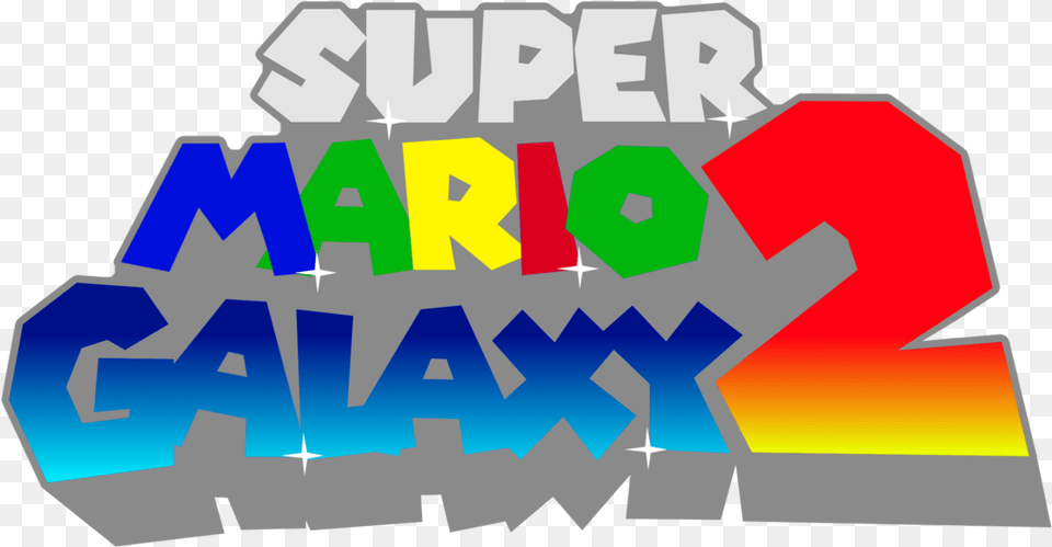 Super Mario Galaxy 2 Logo, Text, Art Png Image