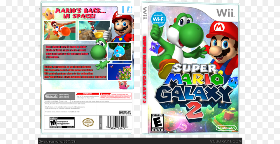Super Mario Galaxy 2 Super Mario Galaxy 2 Box Art Hd, Baby, Person, Face, Game Free Transparent Png