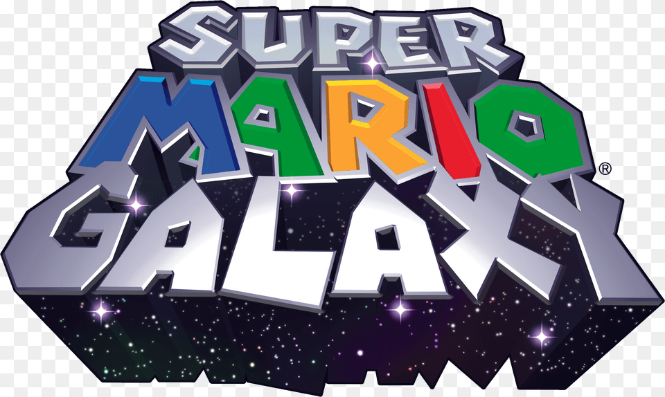 Super Mario Galaxy Logo, Art, Graffiti, Graphics, Architecture Free Png Download