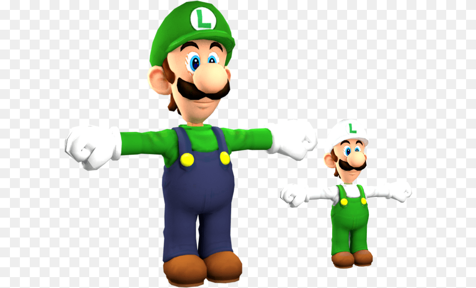 Super Mario Galaxy Luigi Model, Baby, Person, Face, Head Png