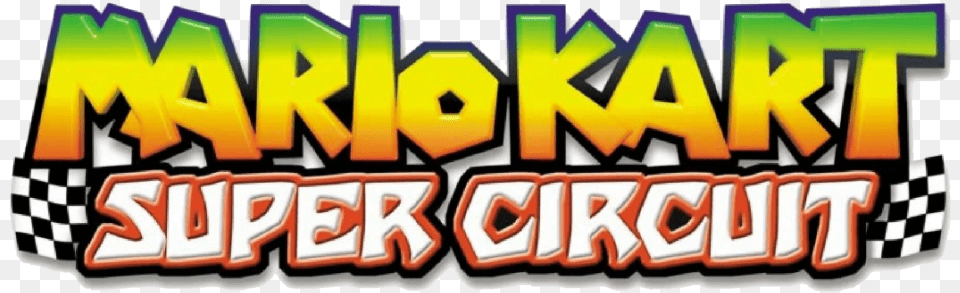 Super Mario Kart File For Designing Purpose Mario Kart Super Circuit Logo Free Png Download
