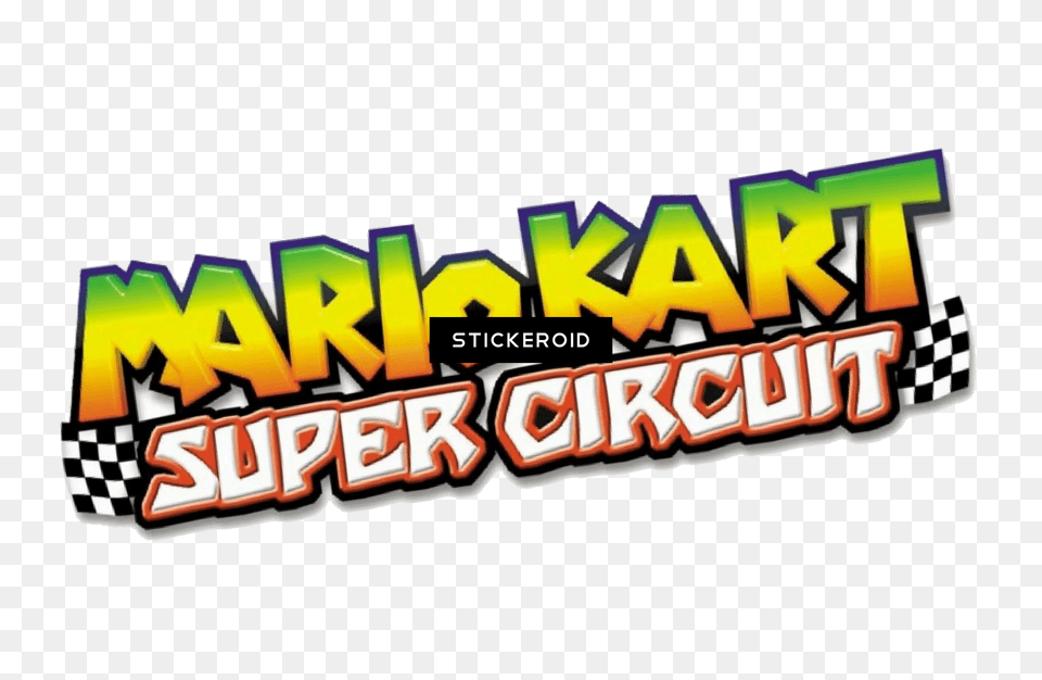 Super Mario Kart Super Mario Kart Text Png