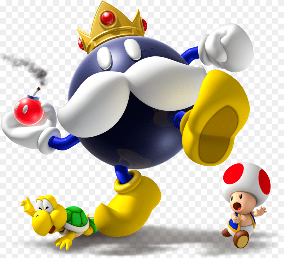 Super Mario King Bob Omb, Baby, Person, Face, Head Png
