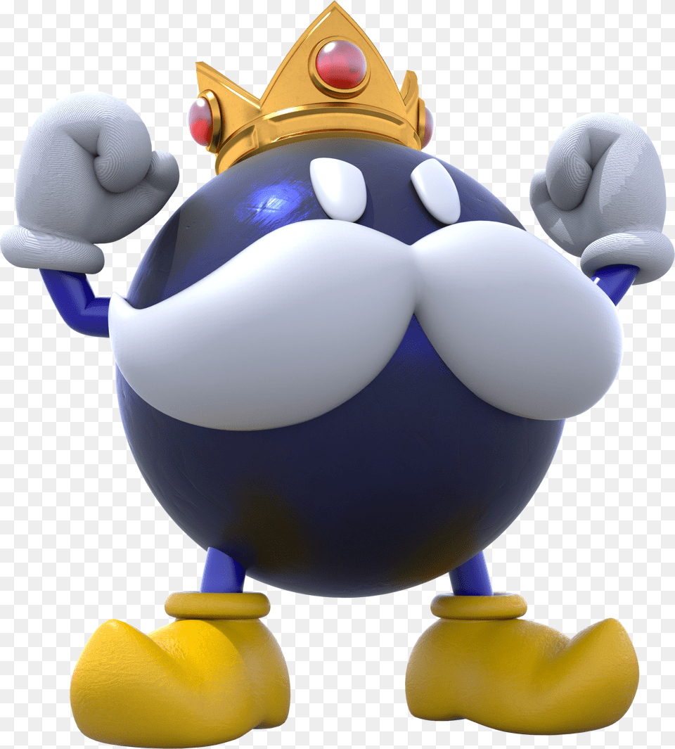 Super Mario King Bob Omb, Accessories, Toy, Jewelry Png