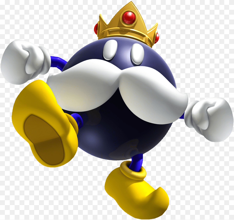 Super Mario King Bob Omb, Toy Free Png