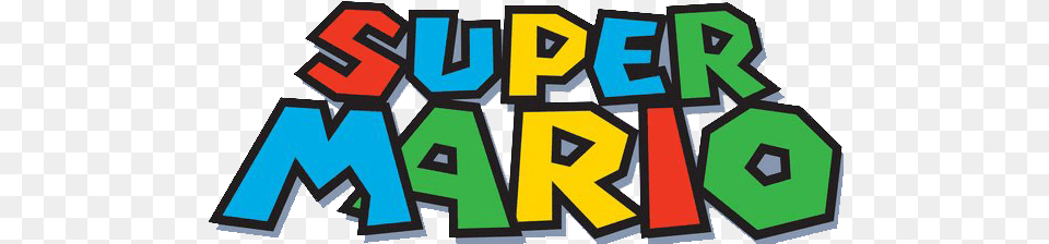 Super Mario Logo, Art, Text, Graphics, Collage Png